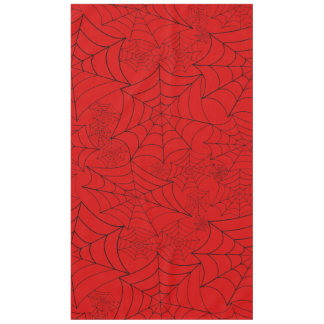 spiderweb halloween gothic spider web red tablecloth