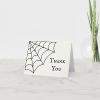 Spiderwebs Black and White Gothic Wedding