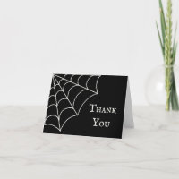 Spiderwebs Black and White Gothic Wedding