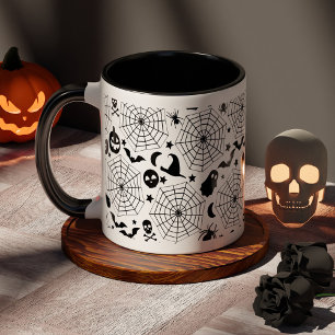 Spiderwebs Halloween Spooky Mug