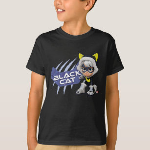 Spidey and his Amazing Friends Black Cat T-Shirt