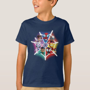 Spidey and his Amazing Friends Glowing Web Graphic T-Shirt