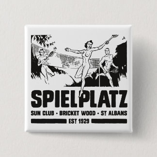 Spielplatz 15 Cm Square Badge
