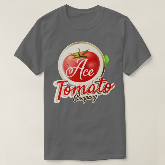 Spies Like Us Ace Tomato Company T-Shirt (Design Front)
