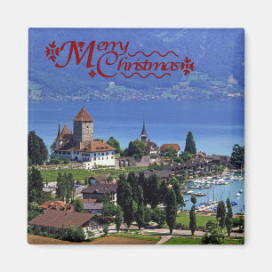 Spiez, by Lake Thun Magnet