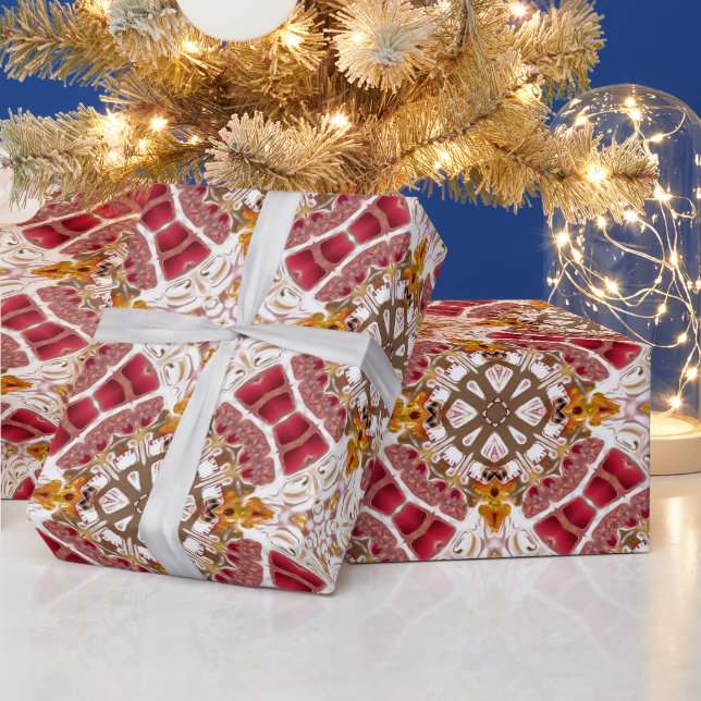 Spiff Elegant Chic Modern  Wrapping Paper (Holidays)