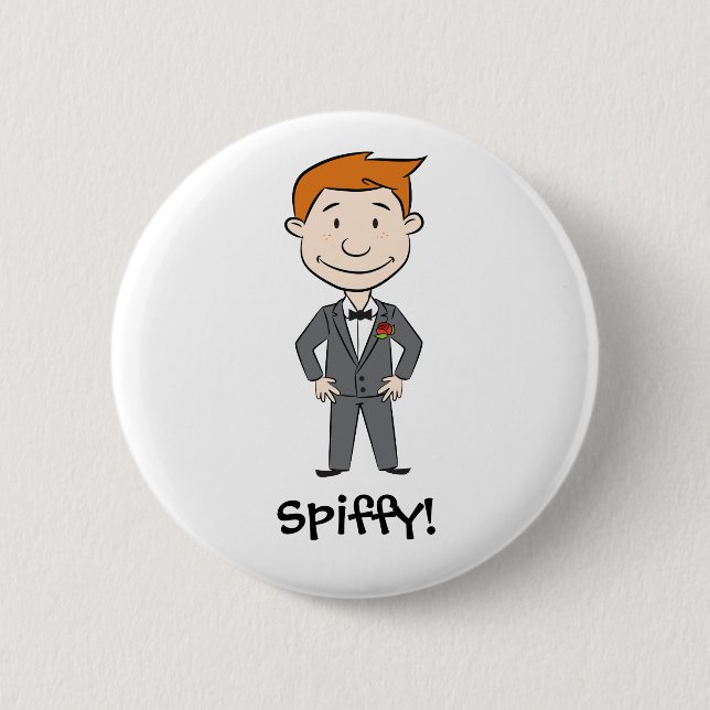 Spiffy! Button (Front)
