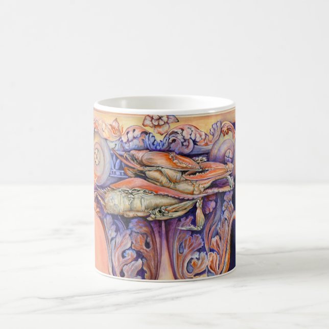Spike and Curly Playing Tag Magic Mug (Center)