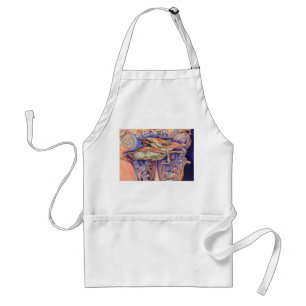 Spike and Curly Playing Tag Standard Apron