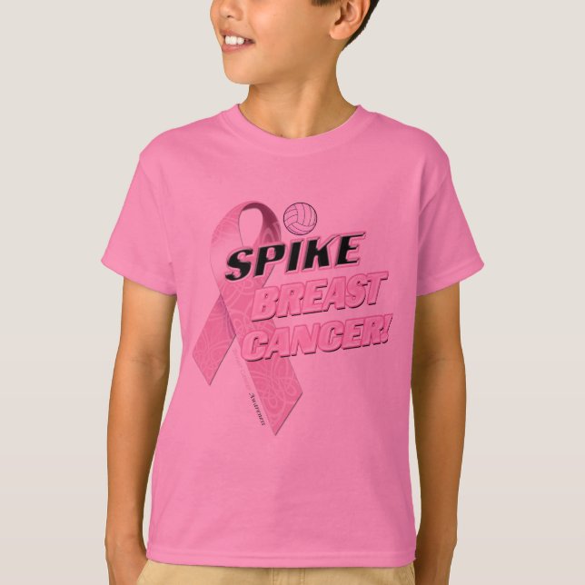 Spike Breast Cancer T-Shirt (Front)
