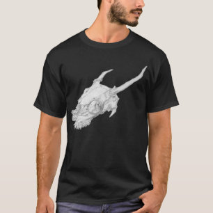 Spike-deer Skull T-Shirt