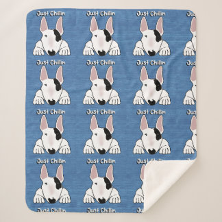 Spike "Just Chillin'" Sherpa Blanket