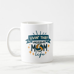 Spike, Kick, Swing! Volleyball, Soccer & Softball Coffee Mug