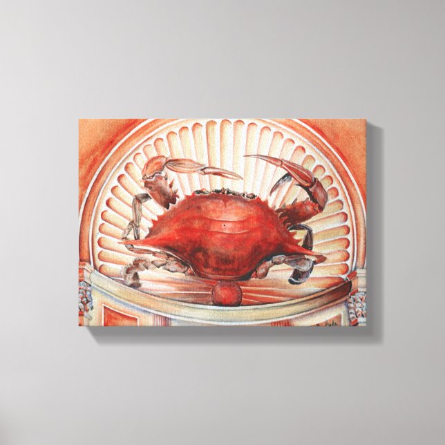 Spike, The Heavy Weight World Champion Canvas Print (Front)