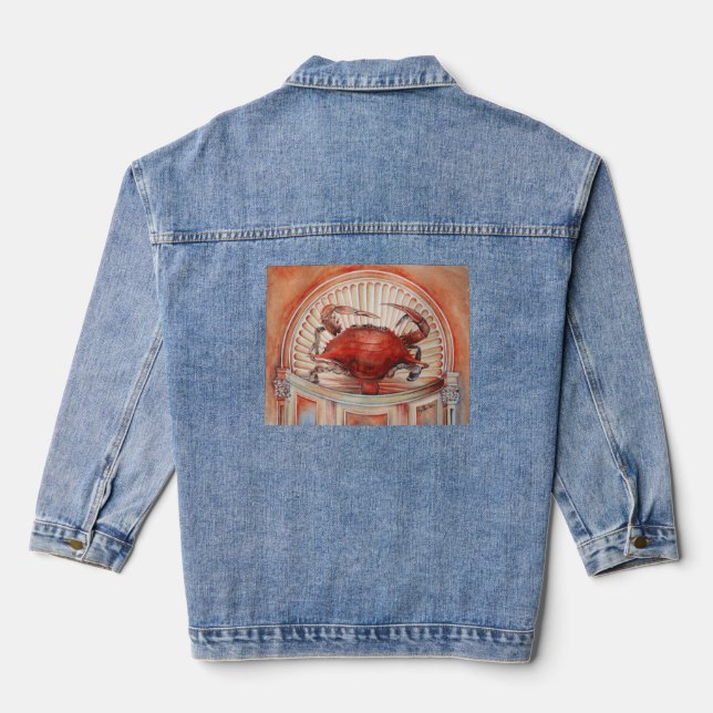 Spike, the Heavy Weight World Champion Denim Jacket (Back)