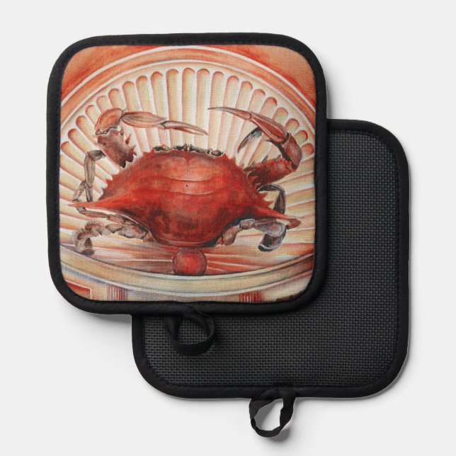 Spike, the Heavy Weight World Champion Pot Holder (Front/Back)