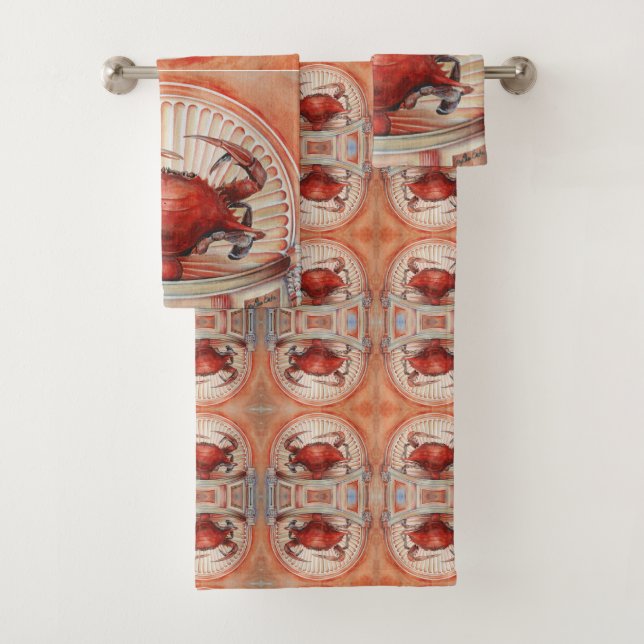 Spike the World's Heavy Weight Champion Bath Towel Set (Insitu)