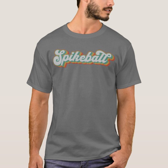 Spikeball Retro Vintage Style T-Shirt (Front)