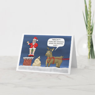 Spiked Egnog Holiday Card