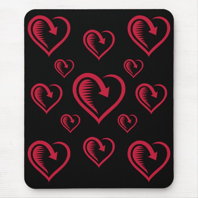 Spiked Heart - Mouse Pad (Front)
