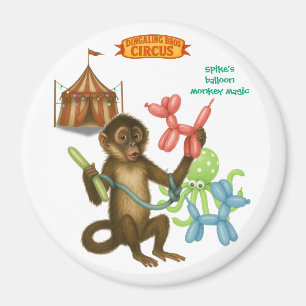 Spike's balloon monkey magic magnet