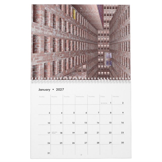 Spiketacular Surreal Art Calendar for 2015! (Jan 2027)