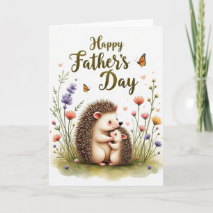 Spiky Sweet Fathers Day Card