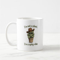 Spiky Vibe Cactus Mug - Houseplant Lover