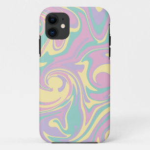 Spill - Pastel Pink, Yellow, Purple and Green Case-Mate iPhone Case