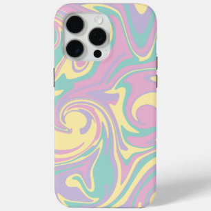 Spill - Pastel Pink, Yellow, Purple and Green  iPhone 15 Pro Max Case