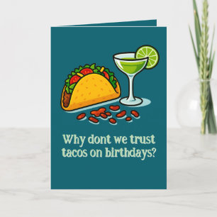 “Spill the Beans” Birthday Card