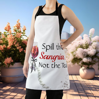 Spill the Sangria... Not the Tea Apron