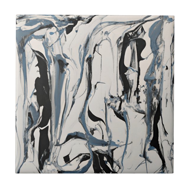 Spilling Charm 2 Marble Stones Ceramic Tile (Front)