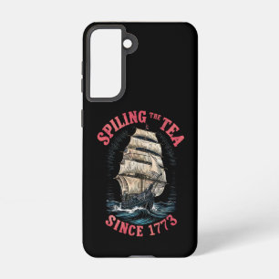 Spilling The Tea Since 1773 4th of July Samsung Galaxy Case