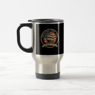 Spilling The Tea Since 1773 Funny 4th Of July Amer Travel Mug