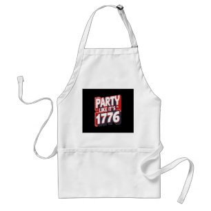 Spilling The Tea Since 1773 Funny American History Standard Apron