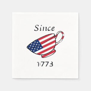 Spilling The Tea Since 1773 Oversized Napkin