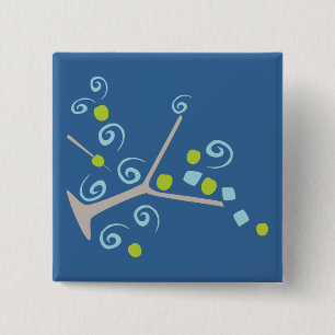 Spilltini 15 Cm Square Badge