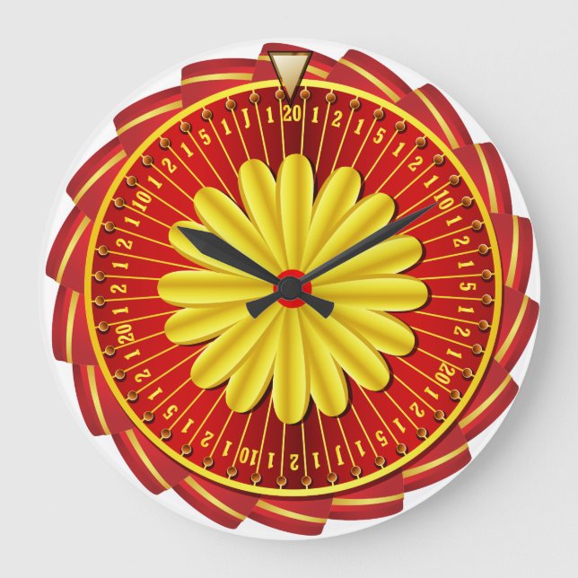 Spin 4 Wall Clocks (Front)