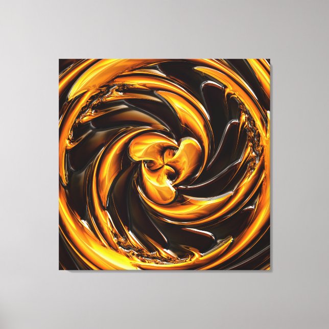 Spin 5 Option Canvas Print (Front)