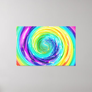 Spin 6 canvas print