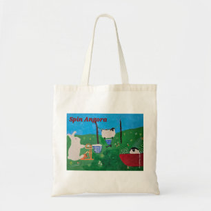 Spin Angora Tote/Yarn Bag