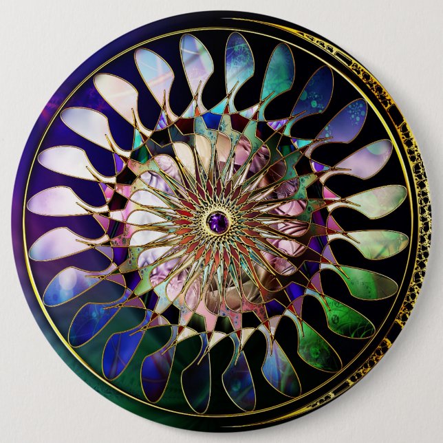 Spin Art 1 Buttons (Front)