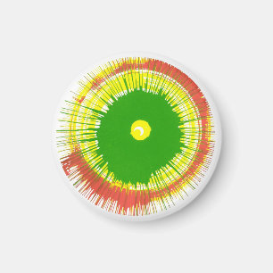 Spin Art Magnets