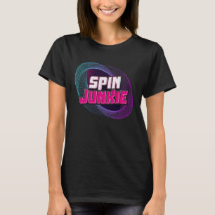 Spin Class Junkie Indoor Cycling Group Class Cardi T-Shirt