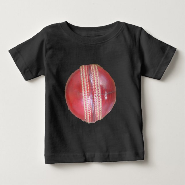 Spin Master's Sphere: A Fun Left Spin Cricket Ball Baby T-Shirt (Front)