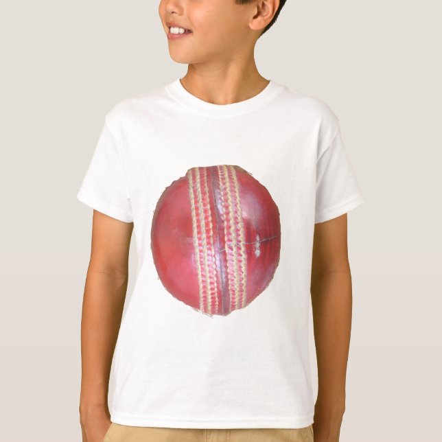 Spin Master's Sphere: A Fun Left Spin Cricket Ball T-Shirt (Front)