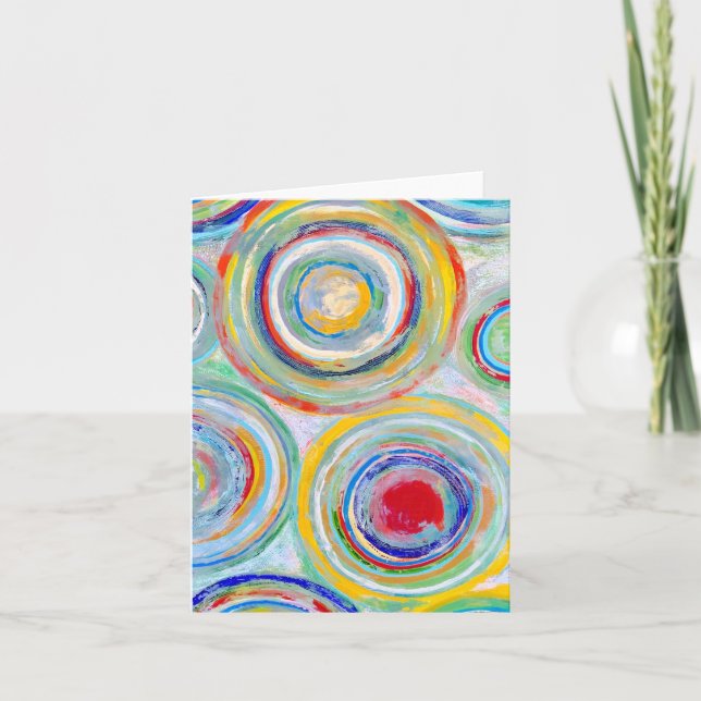 Spin Out Blank Notecard (Front)