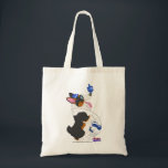 Spin the Dreidel! Tote Bag<br><div class="desc">Save the environment from plastic bags AND represent your love of corgis!</div>