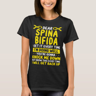 Spina Bifida Awareness Day Spina Bifida Ribbon T-Shirt